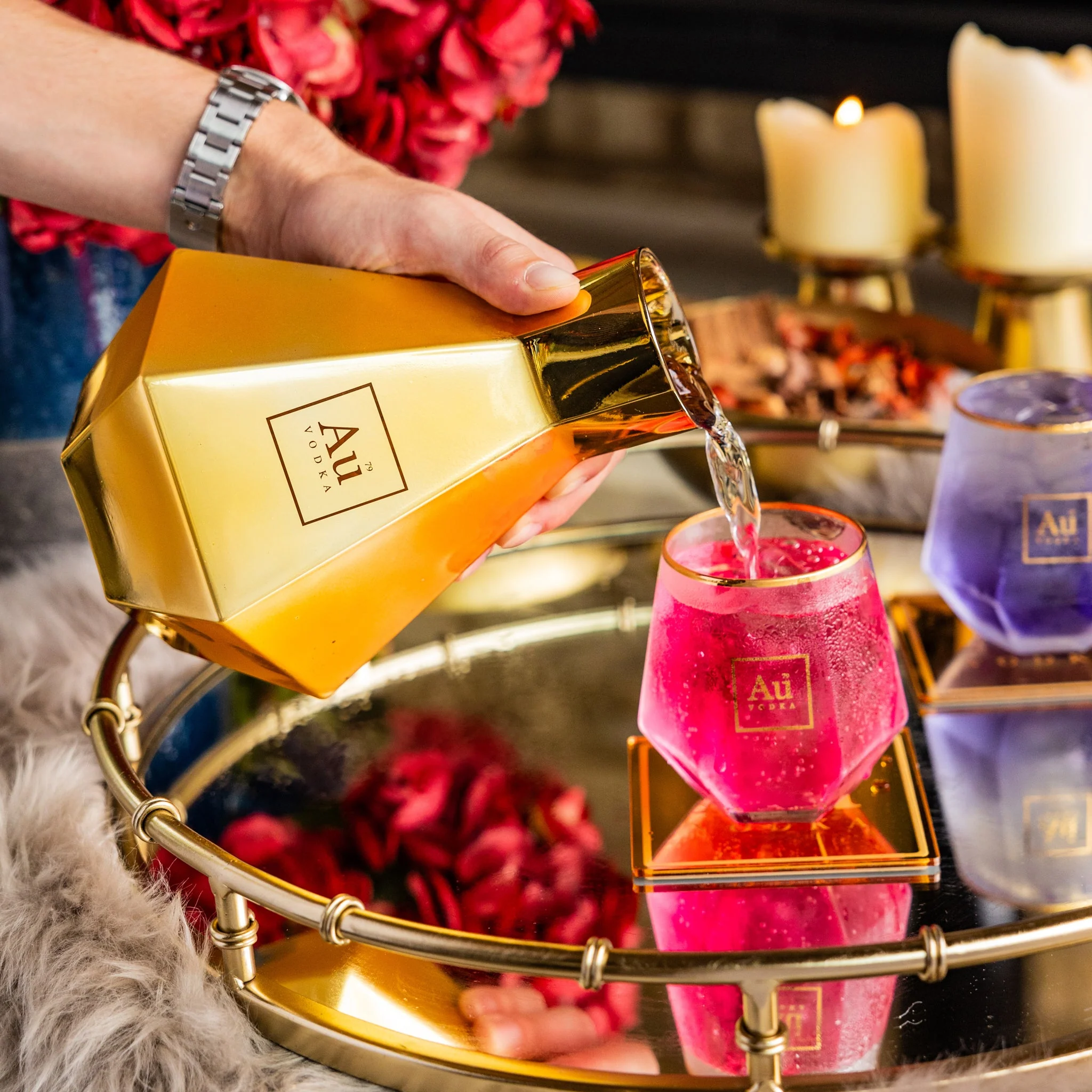 Au Gold Decanter - Image 3