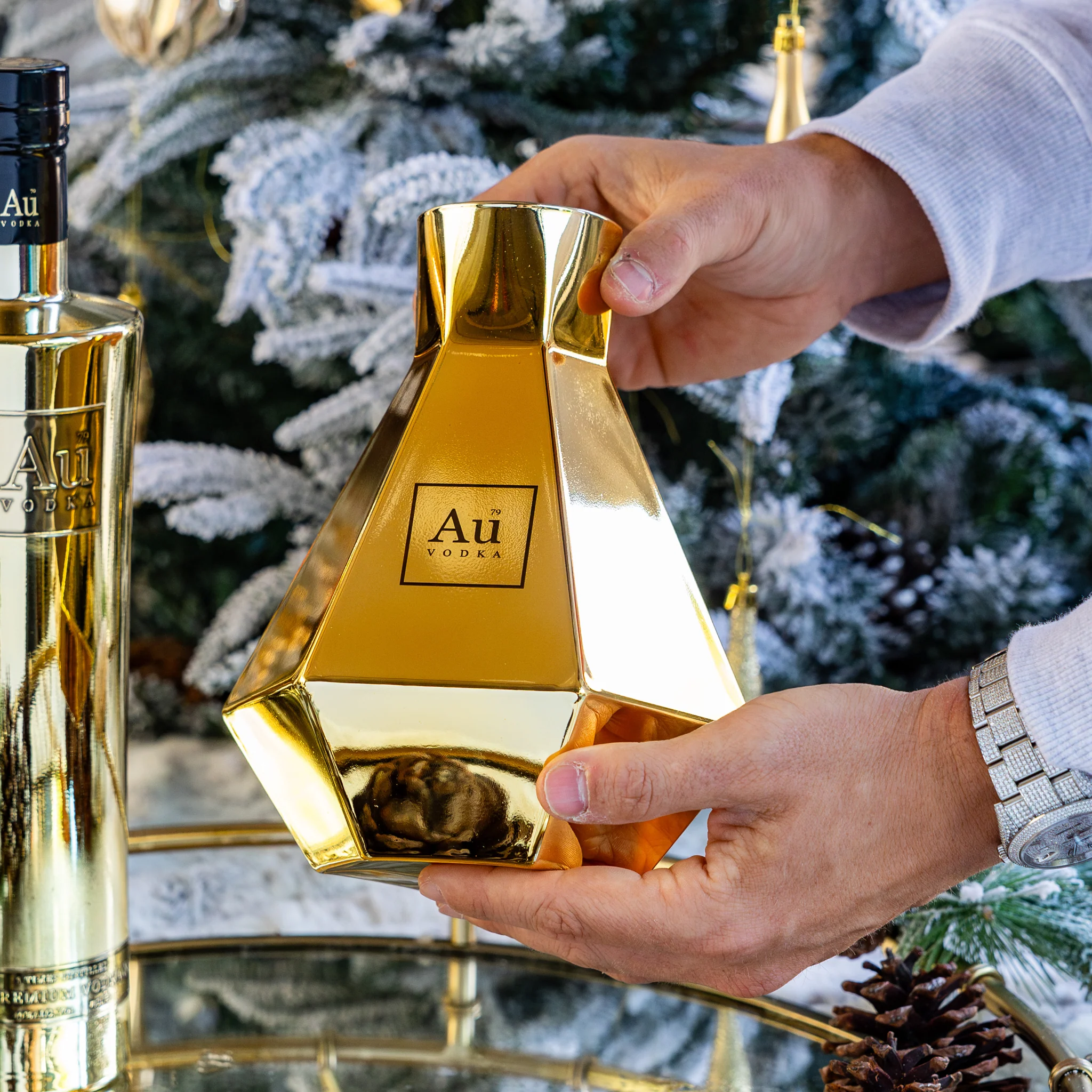 Au Gold Decanter - Image 7