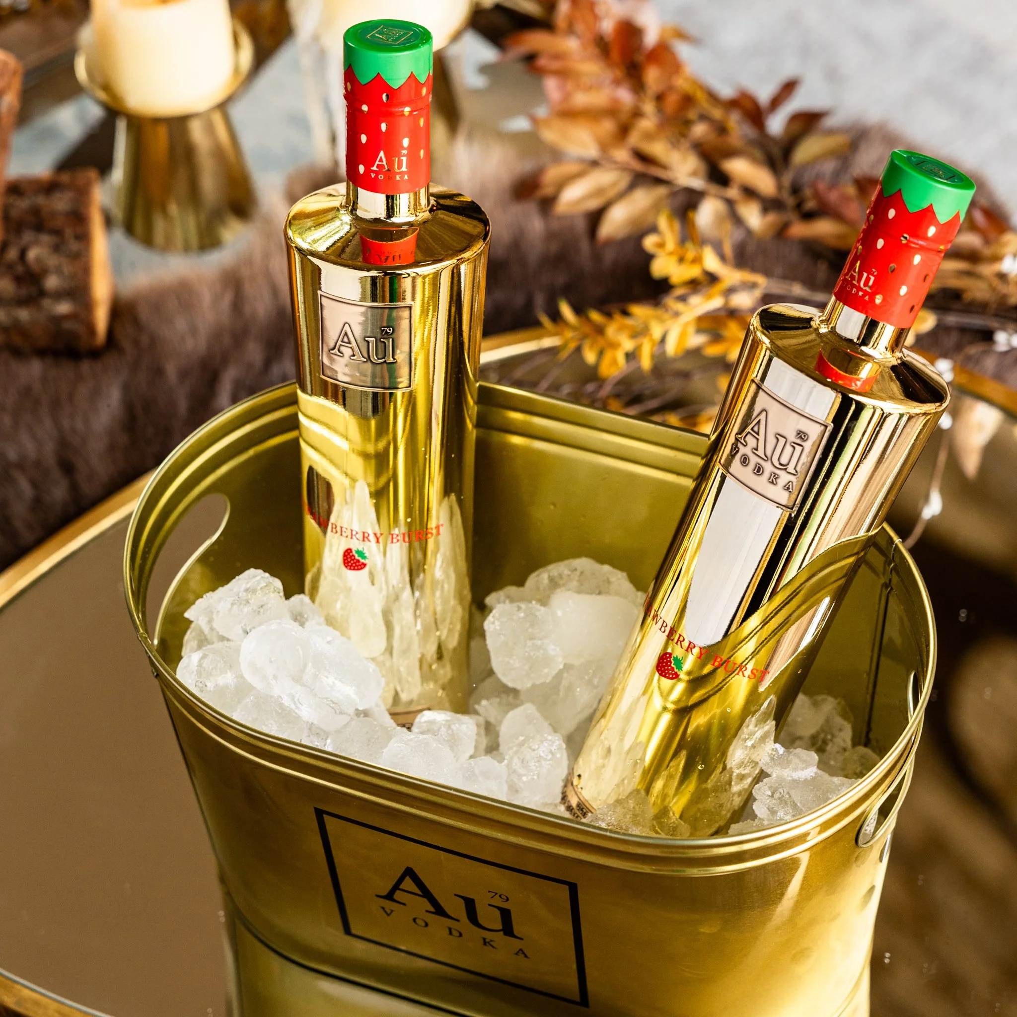 Au Gold Ice Bucket - Image 3