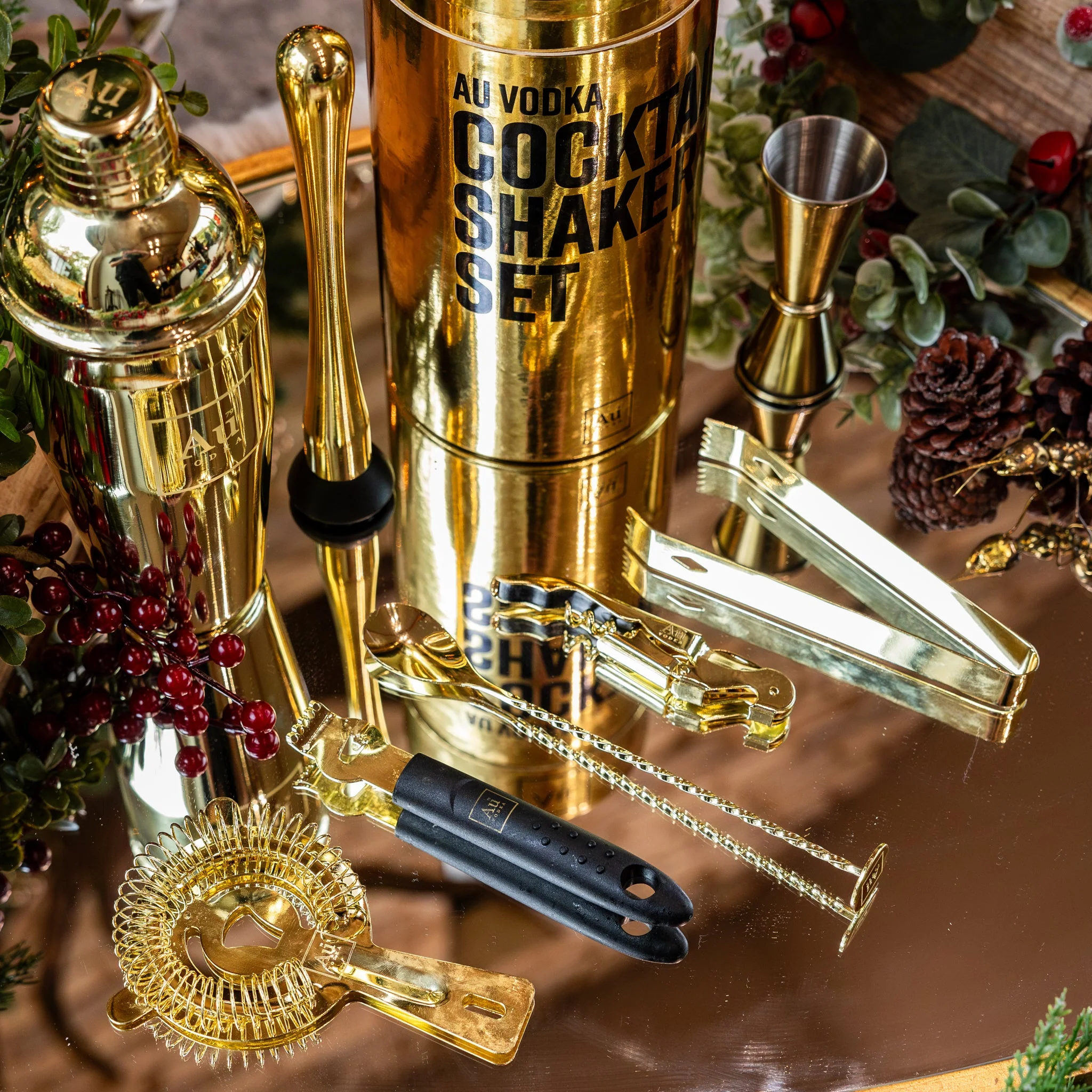 Au Cocktail Shaker Set - Image 3