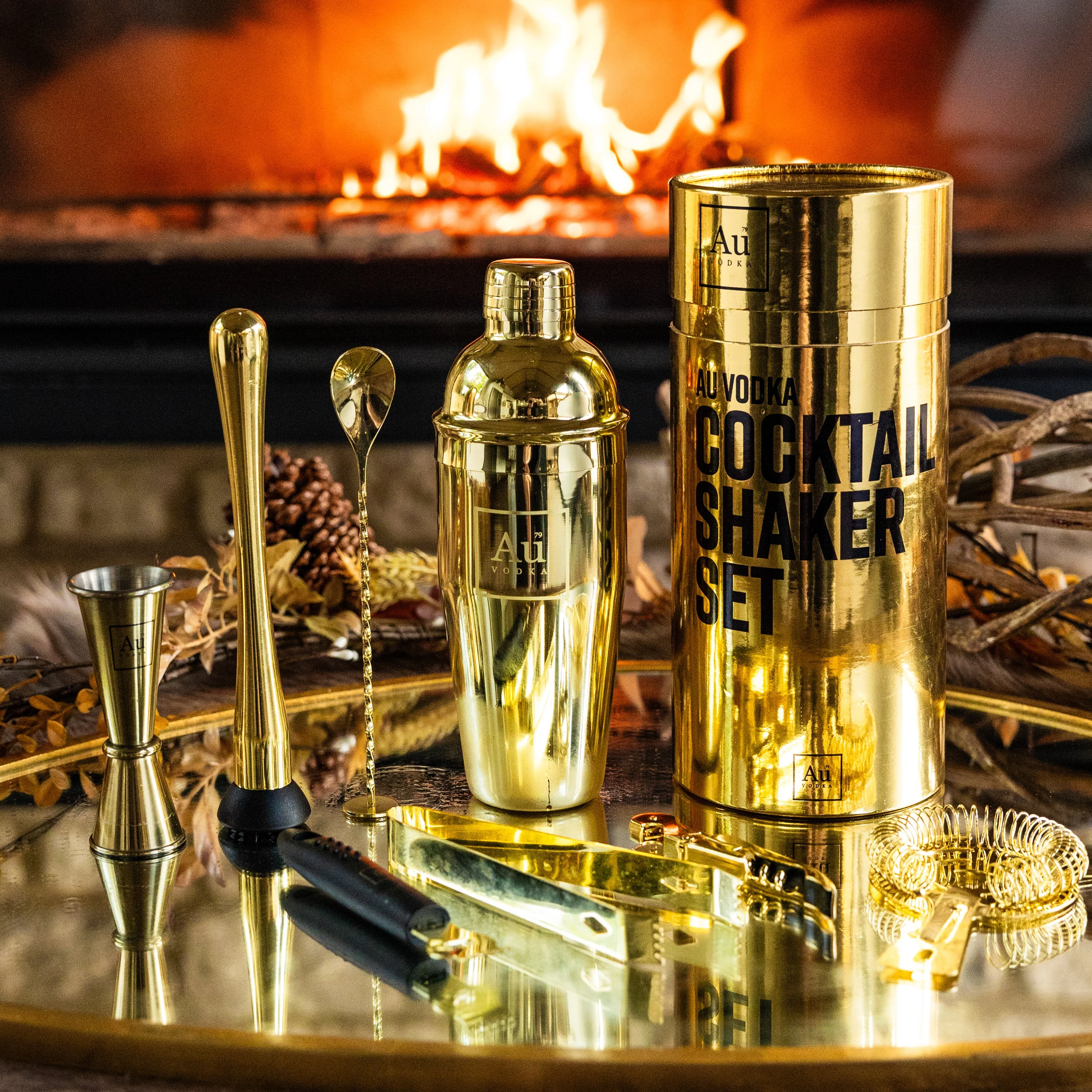 Au Cocktail Shaker Set - Image 5