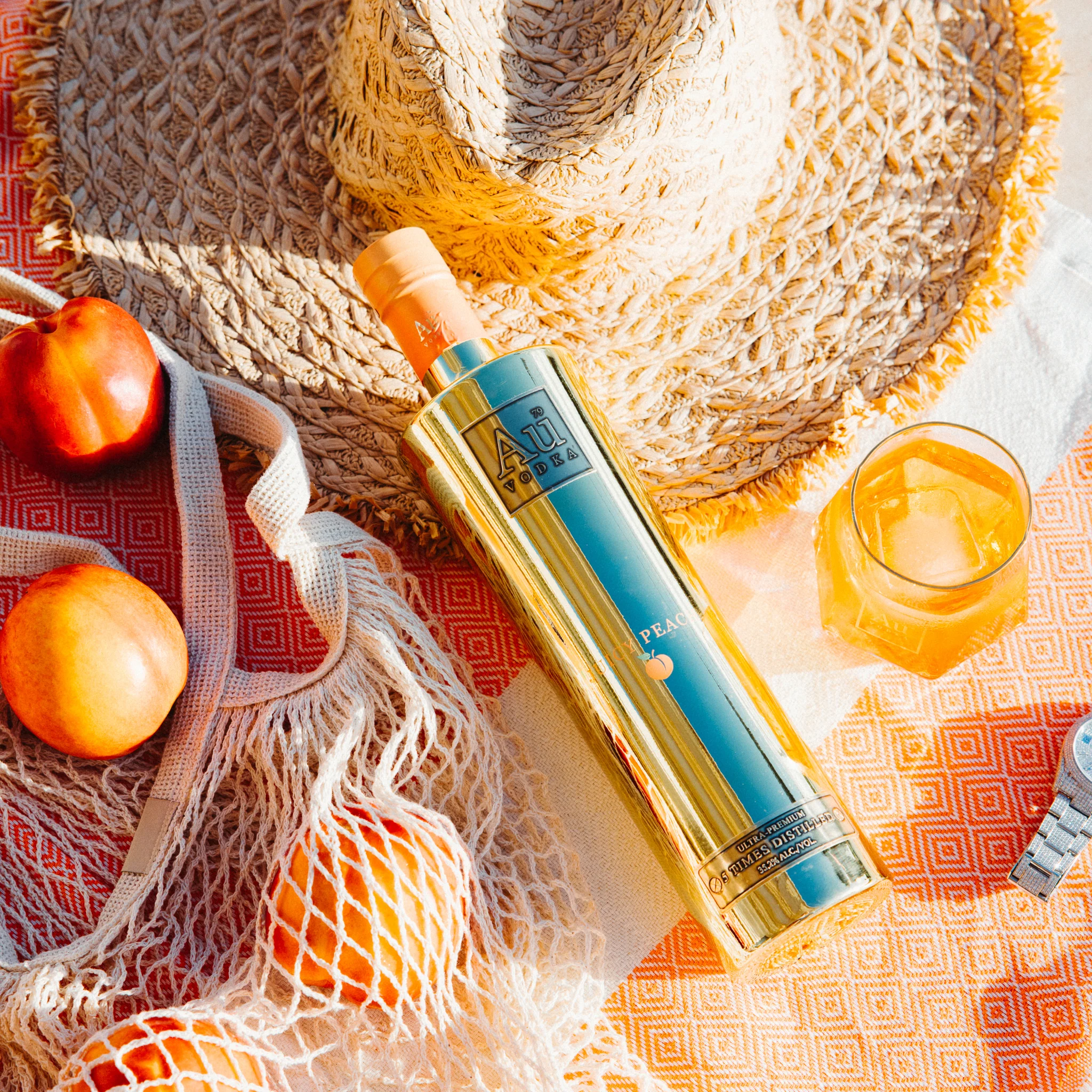 Au Vodka Juicy Peach 750ml - Image 7