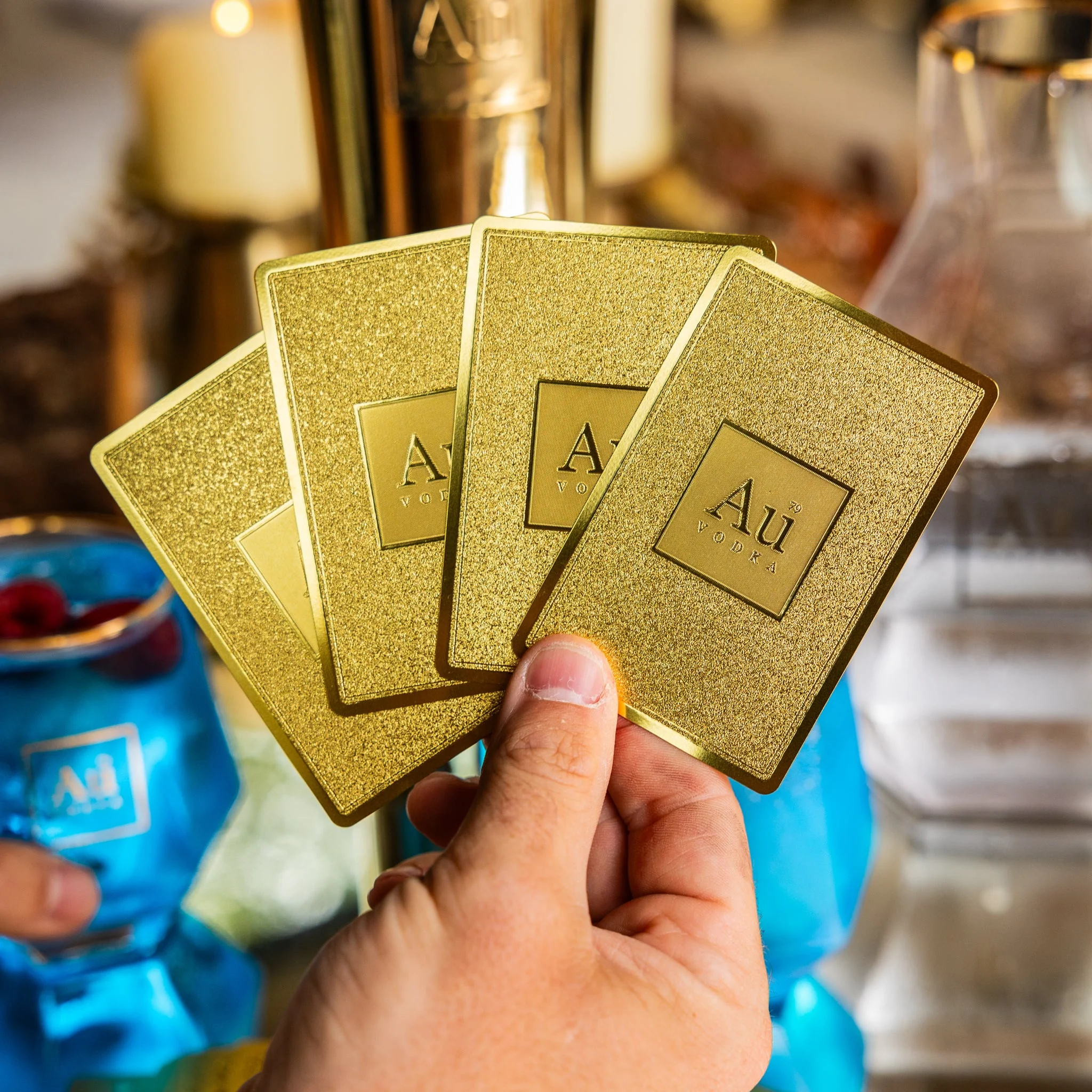 Au Vodka Gold Playing Cards - Image 6